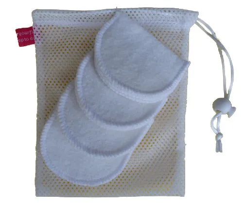 10 Reusable Makeup Wipes   Wash Bag