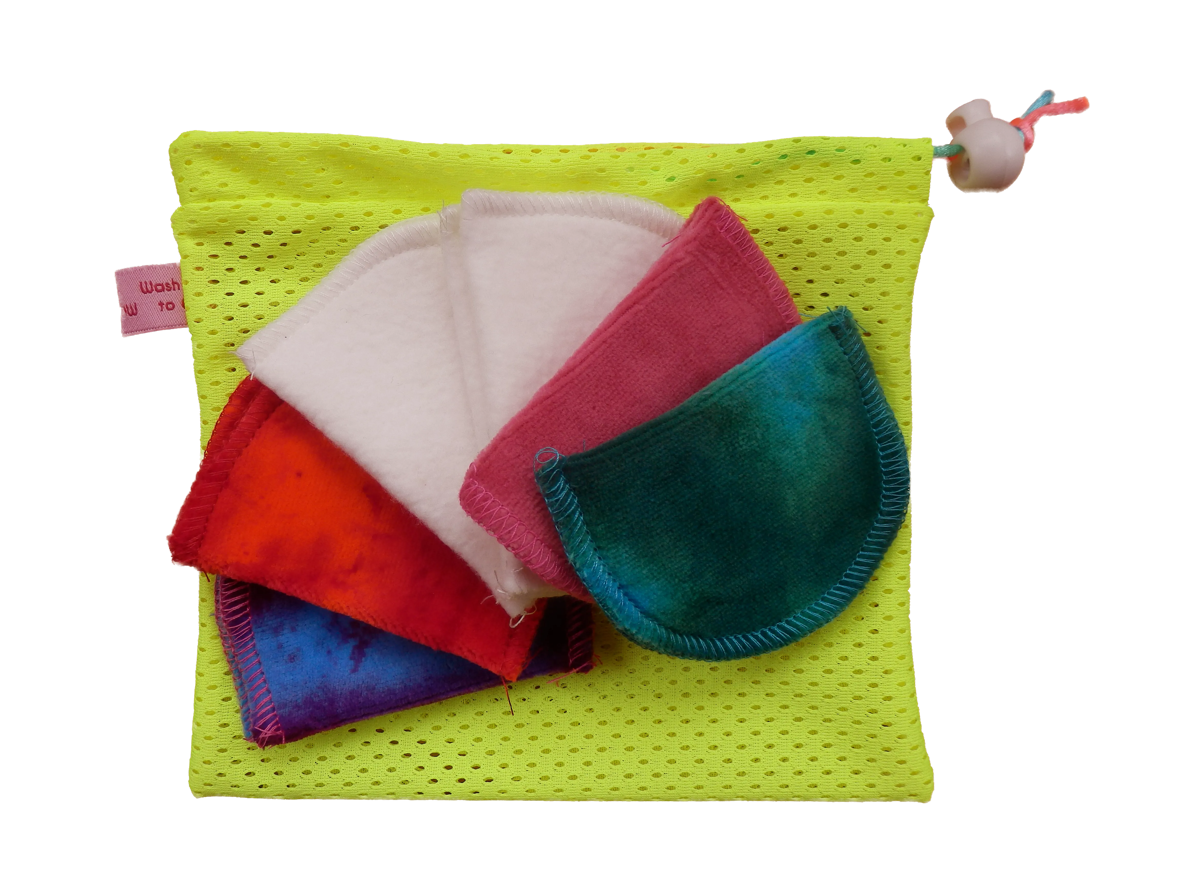 10 Reusable Makeup Wipes   Wash Bag