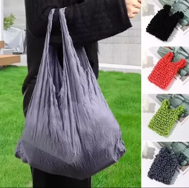 3 Count Reusable Foldable Shopping Bag Bundle.