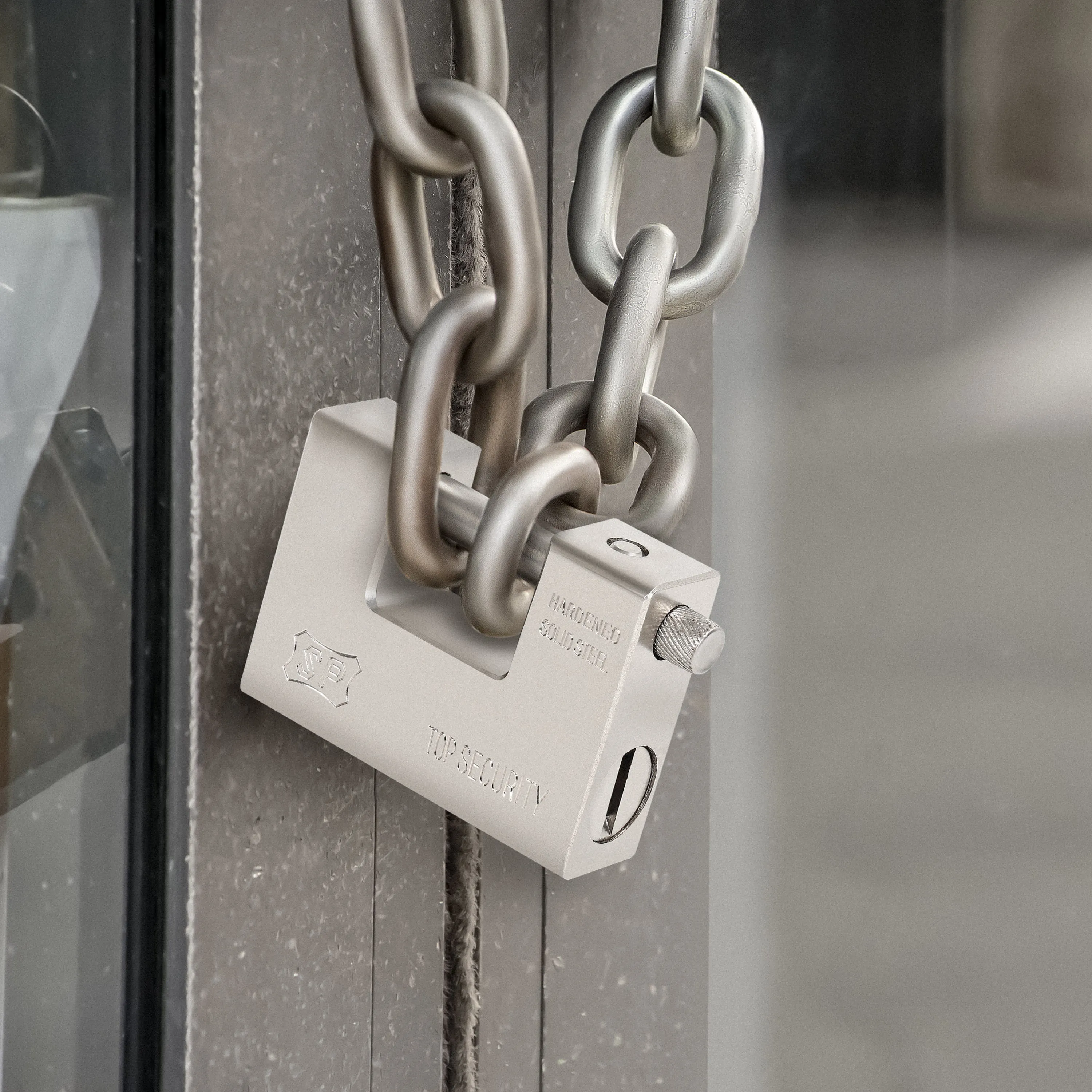 ABOUT SPACE Heavy Duty Padlock with 4 Keys