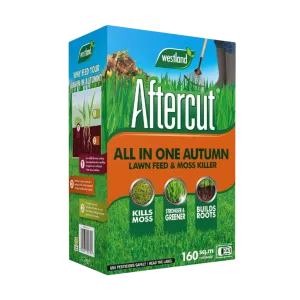 Add-on Aftercut All In One Autumn Lawn Feed and Moss Killer 160m²
