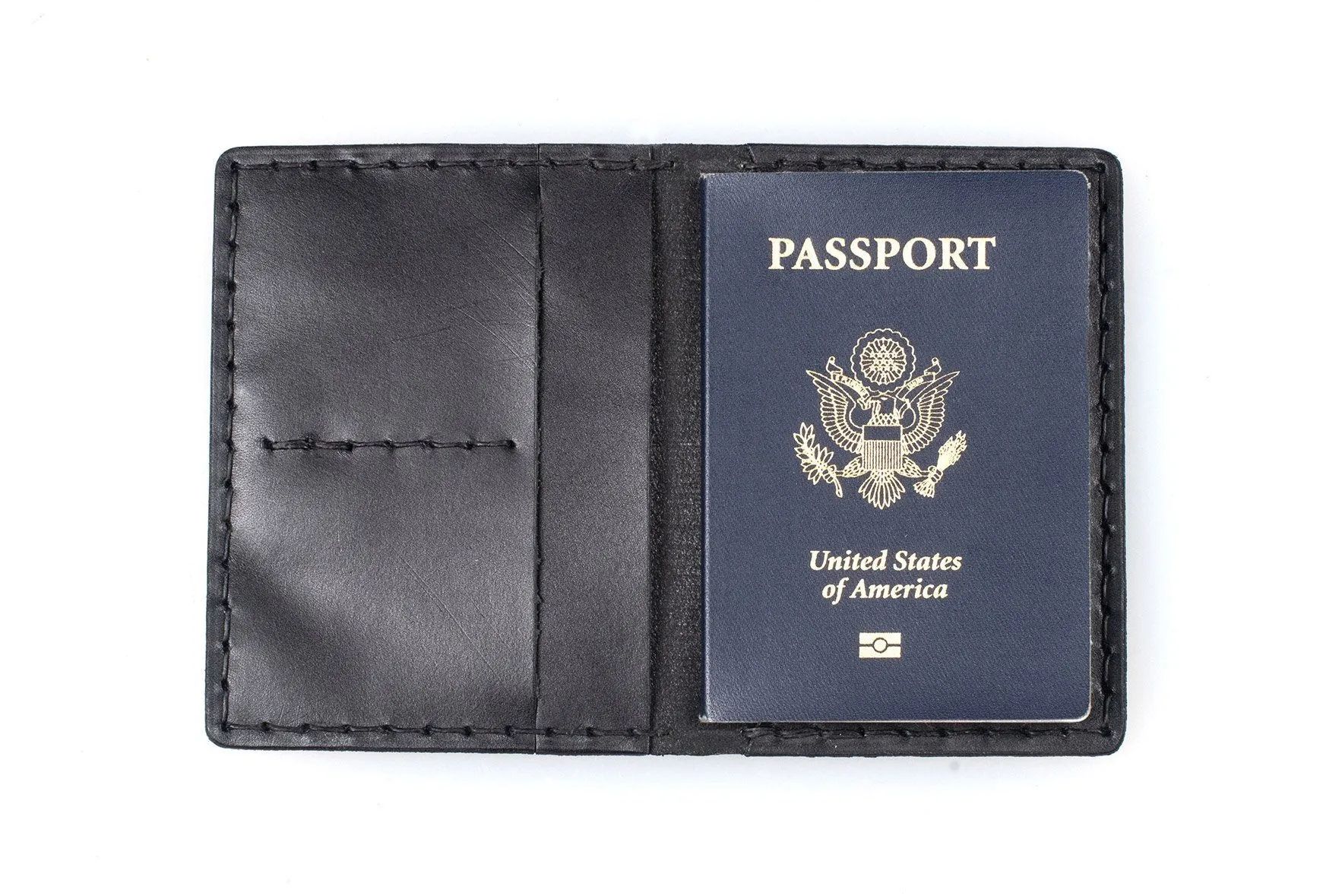 ADVENTURE LEATHER TRAVEL PASSPORT WALLET