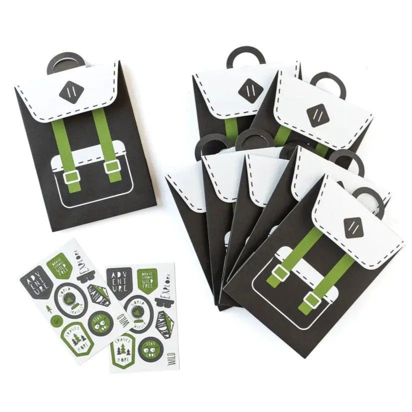 Adventure Party Backpack Treat Bags 8ct