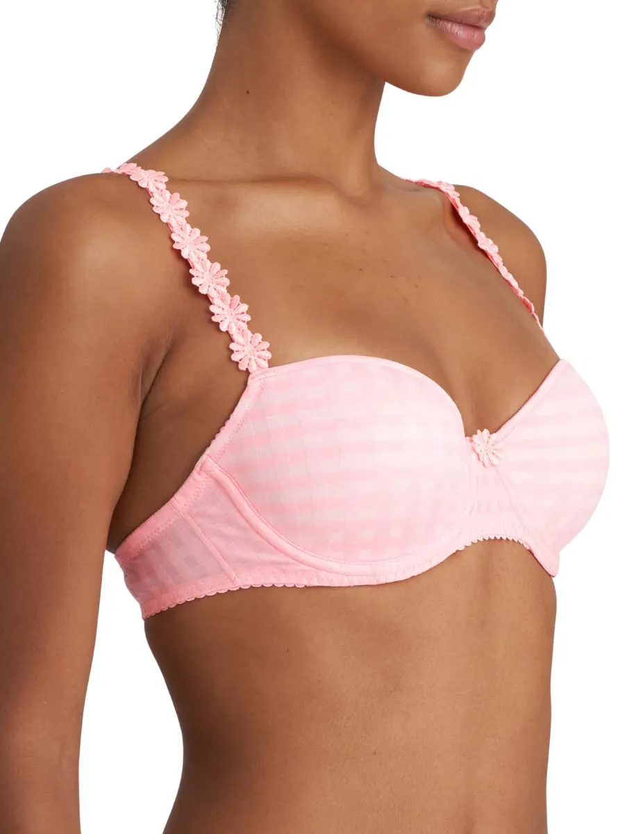 Avero Padded Balcony Bra - Pink Parfait
