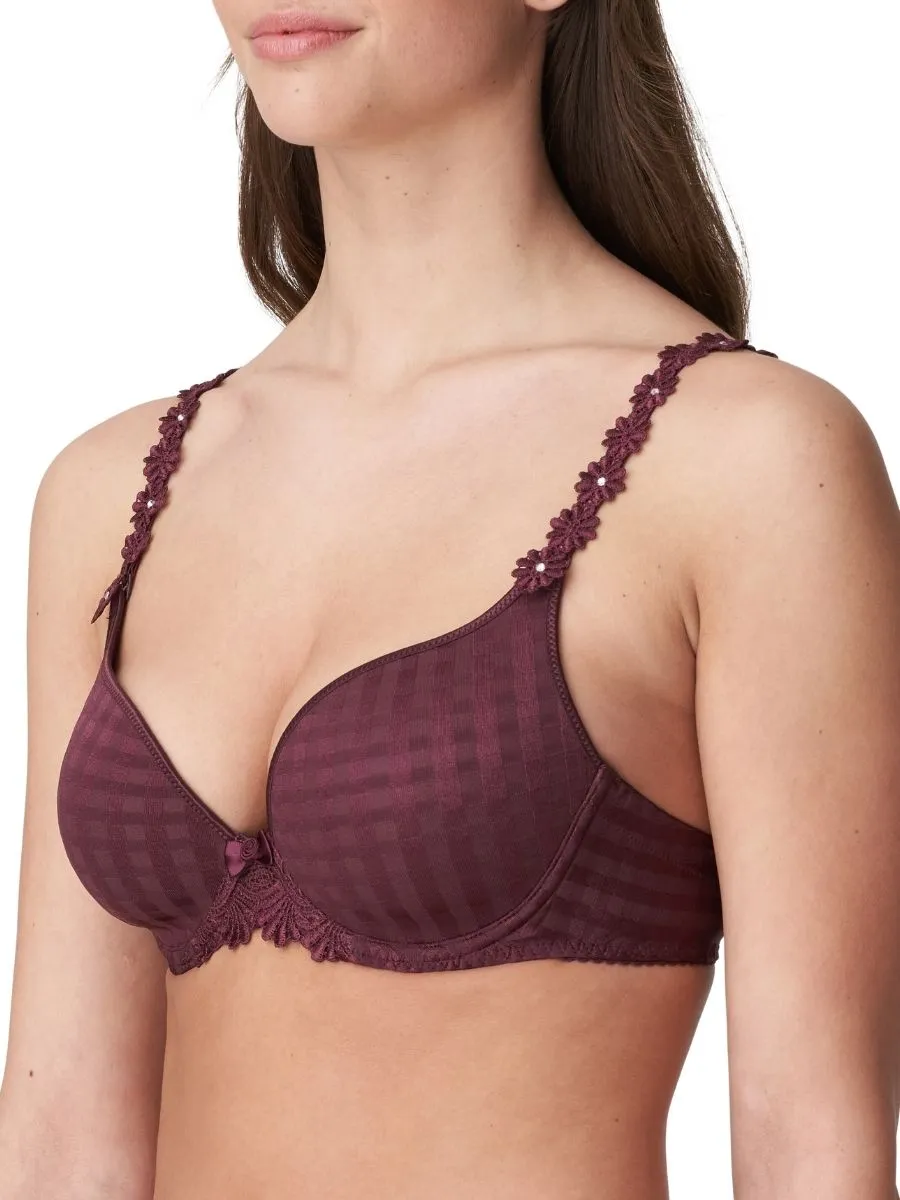 Avero Padded Heartshape Bra - Wine