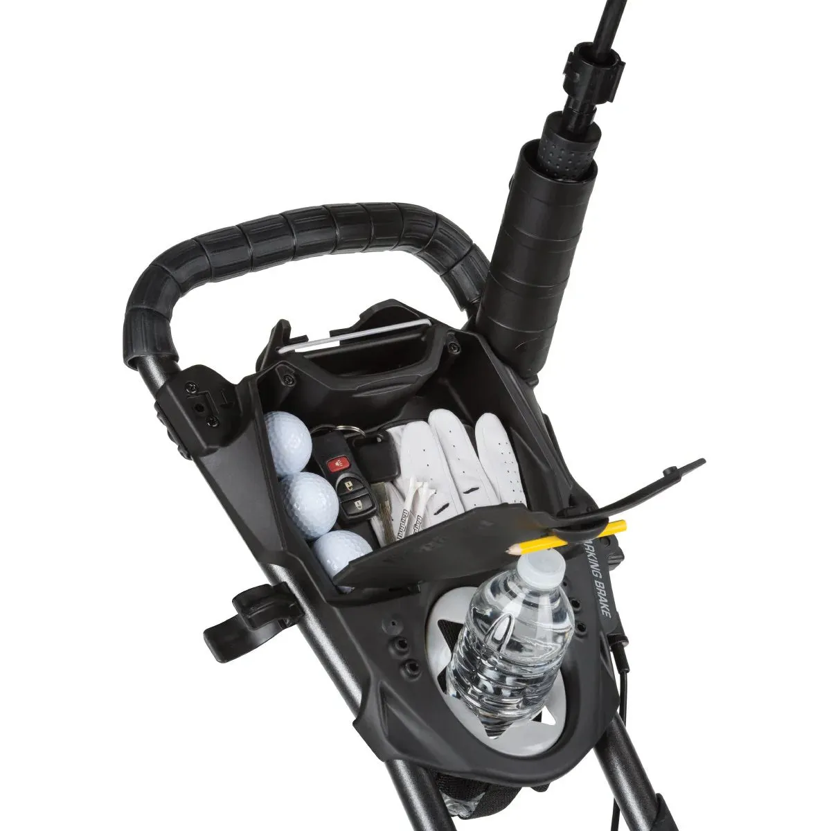 BagBoy Compact 3 Golf Push Cart Silver/Black