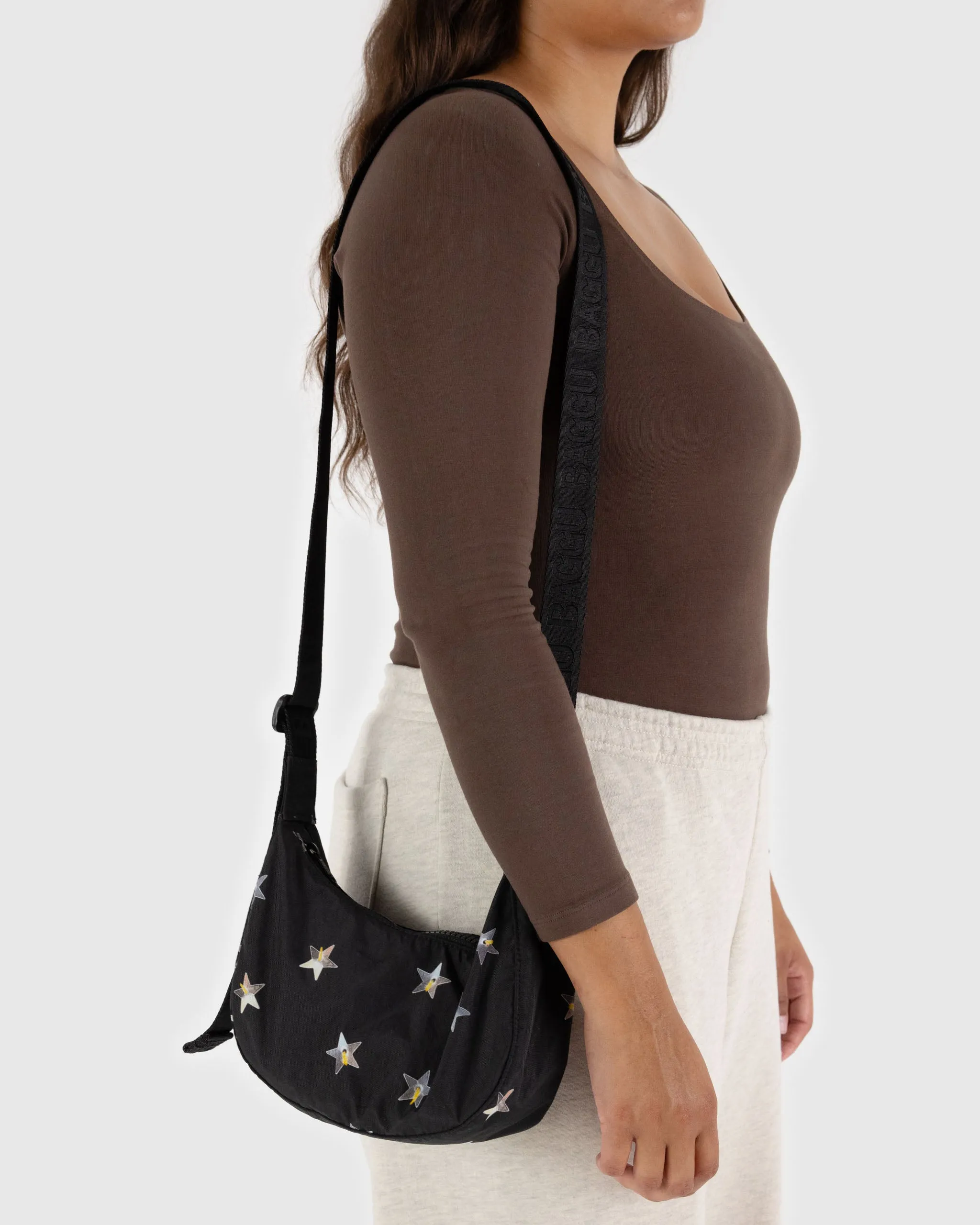 Baggu Small Nylon Crescent Bag