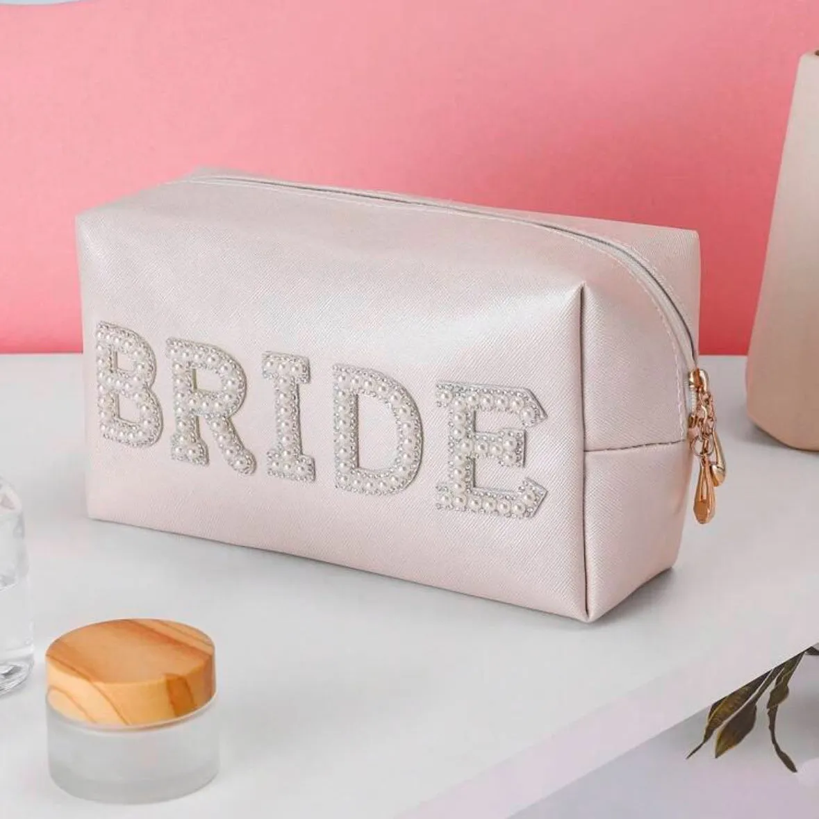 BRIDE| MRS Makeup Bag