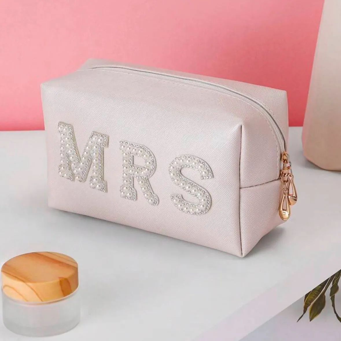 BRIDE| MRS Makeup Bag