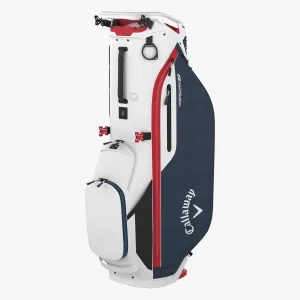 Callaway Fairway  Double Strap Stand Bag White/Navy Hounds/Red