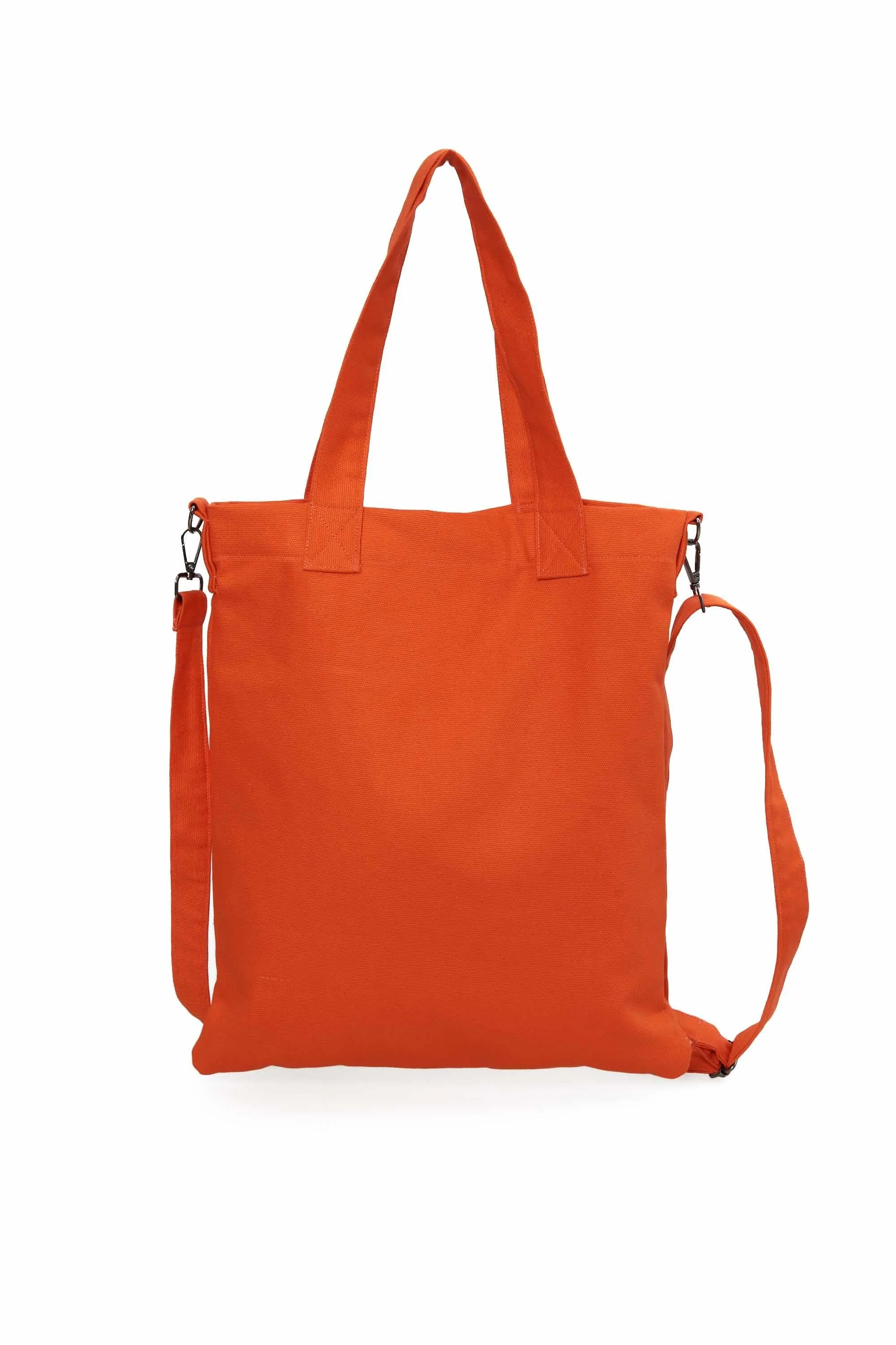 Canvas Hand Shoulder Tote Bag with Front Pockets Casual Large Capacity Daily Travel Shopping Bag,CK-20