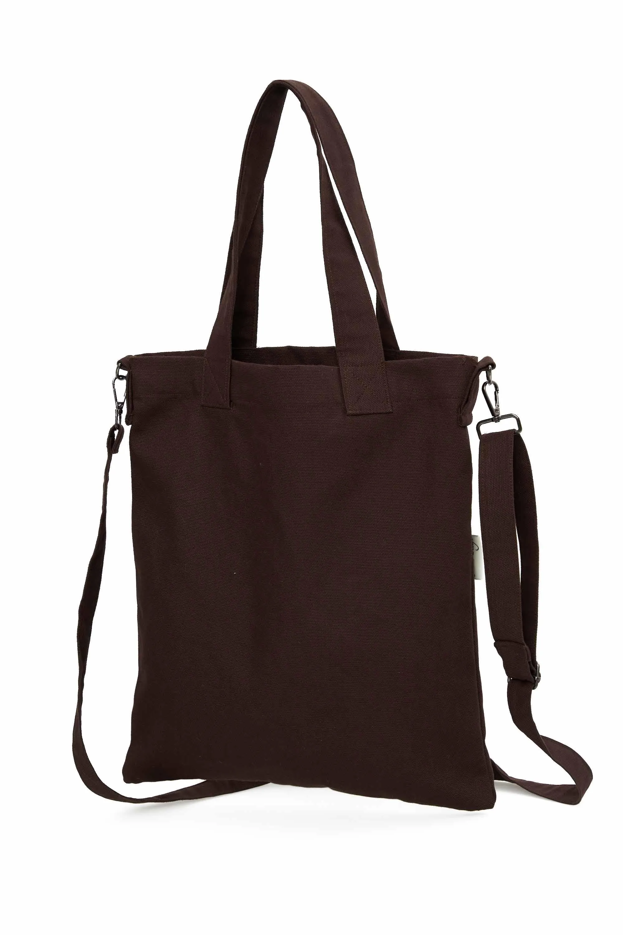 Canvas Hand Shoulder Tote Bag with Front Pockets Casual Large Capacity Daily Travel Shopping Bag,CK-20