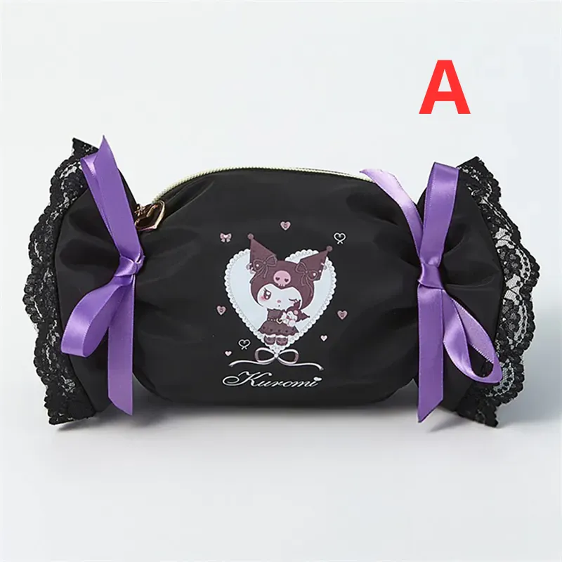 Cartoon Lace Makeup Bag
