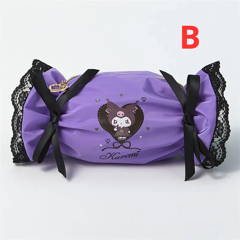 Cartoon Lace Makeup Bag