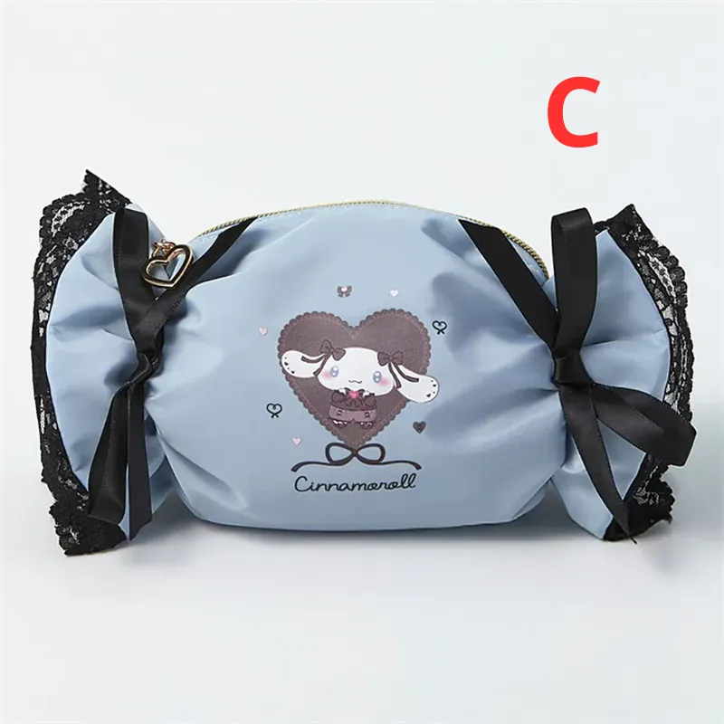 Cartoon Lace Makeup Bag
