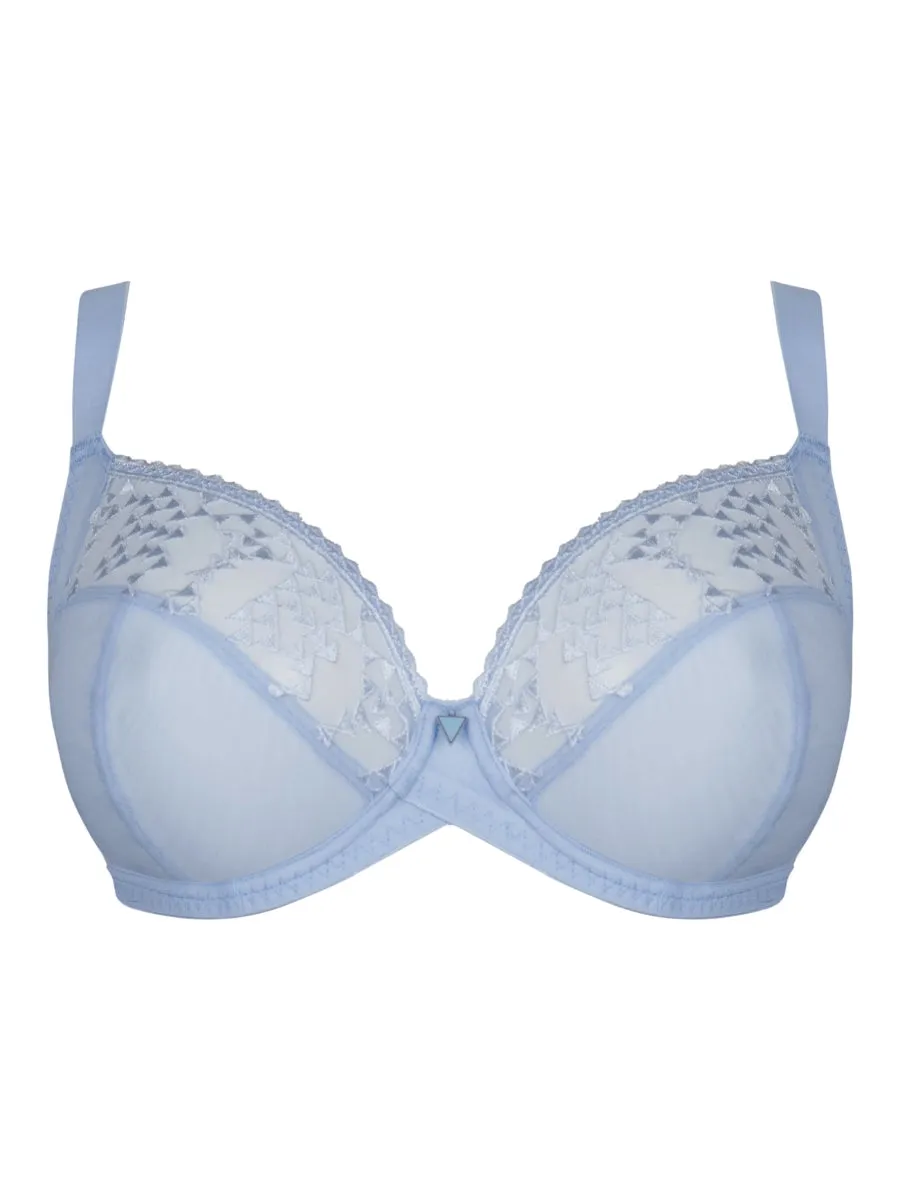Centre Stage Full Plunge Bra - Icy Blue