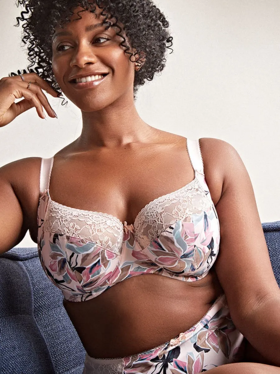 Chi Chi Balcony Bra - Wildflower