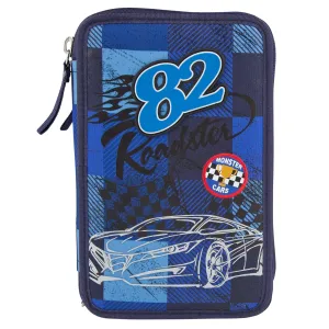 Depesche Monster Cars Filled Triple Pencil Case