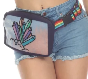 Felt Deco Boho Travelers Belt Bag