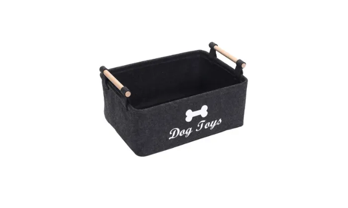 Felt Pet Storage Bag - Black - Rex