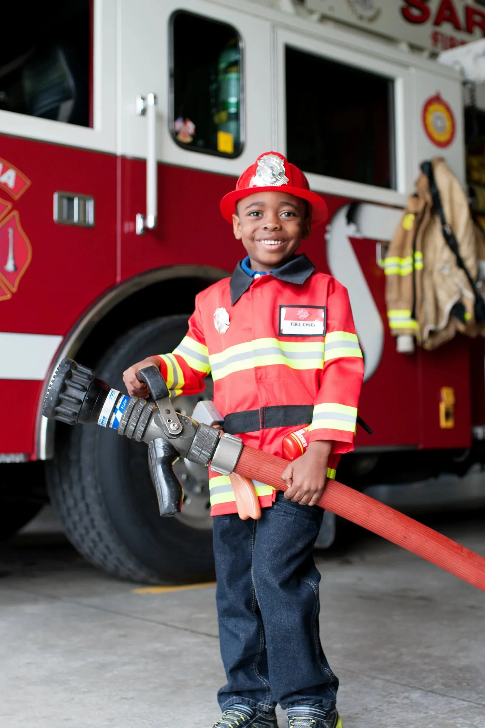Firefighter with Accessories - FINAL SALE