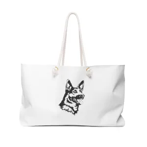 German Shepherd Weekender Bag