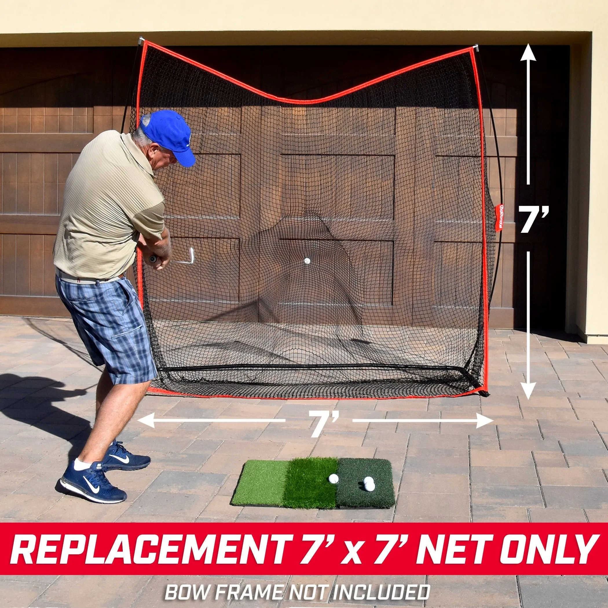 GoSports 7 ft x 7 ft Replacement Golf Net
