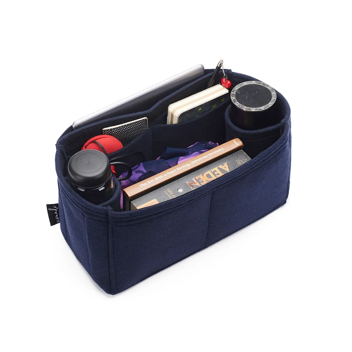 Goyard St Louis and Goyard Anjou Bag Organizer Insert, Bag Organizer with Zipper Top Closure and Double Bottle Holders
