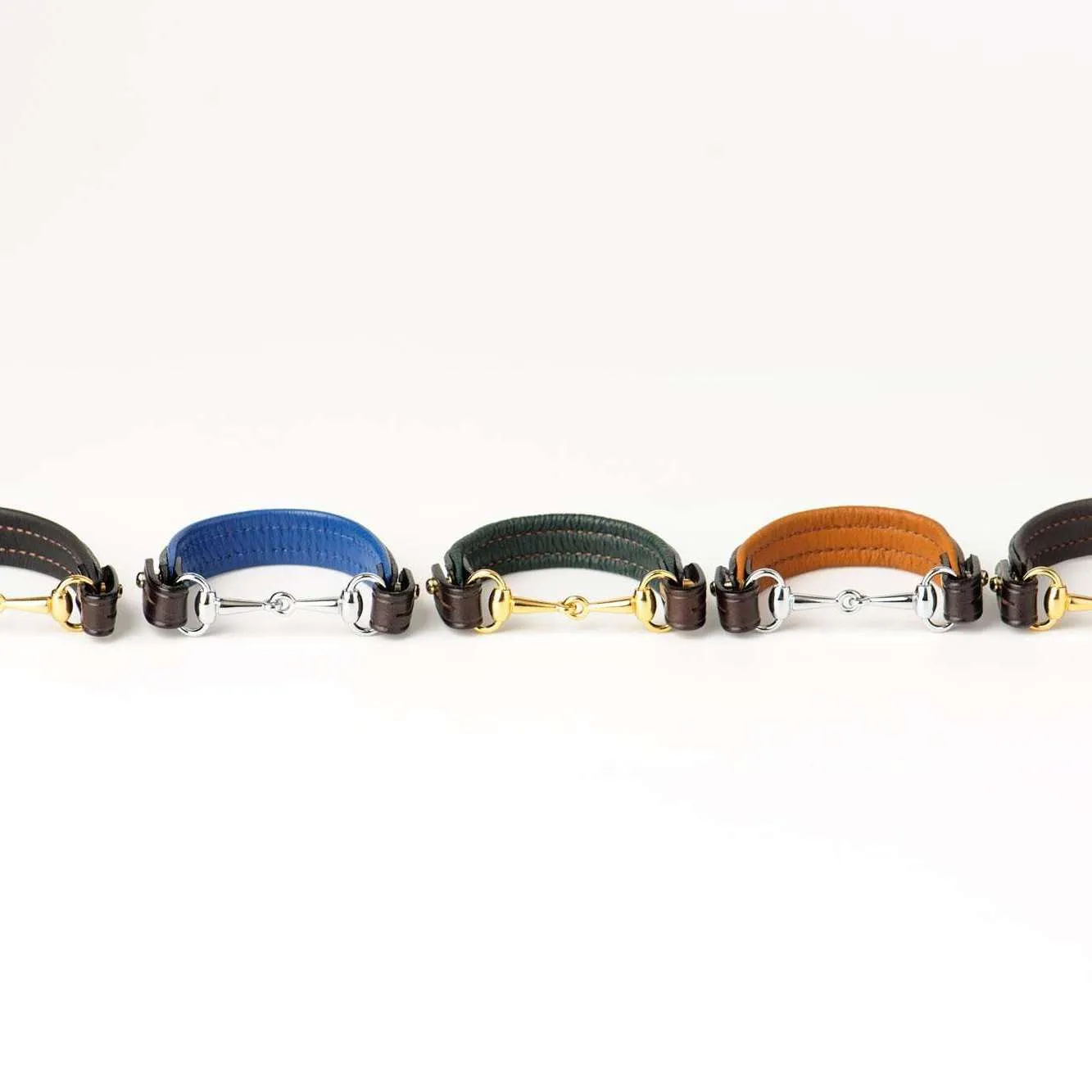 Green Horse Bit Bracelet