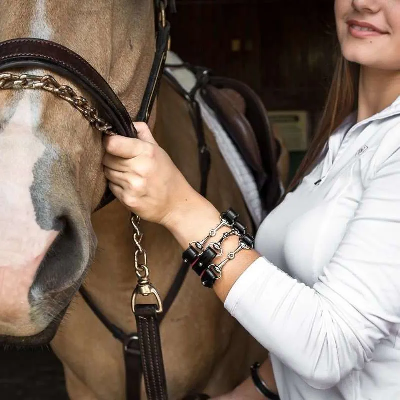 Green Horse Bit Bracelet