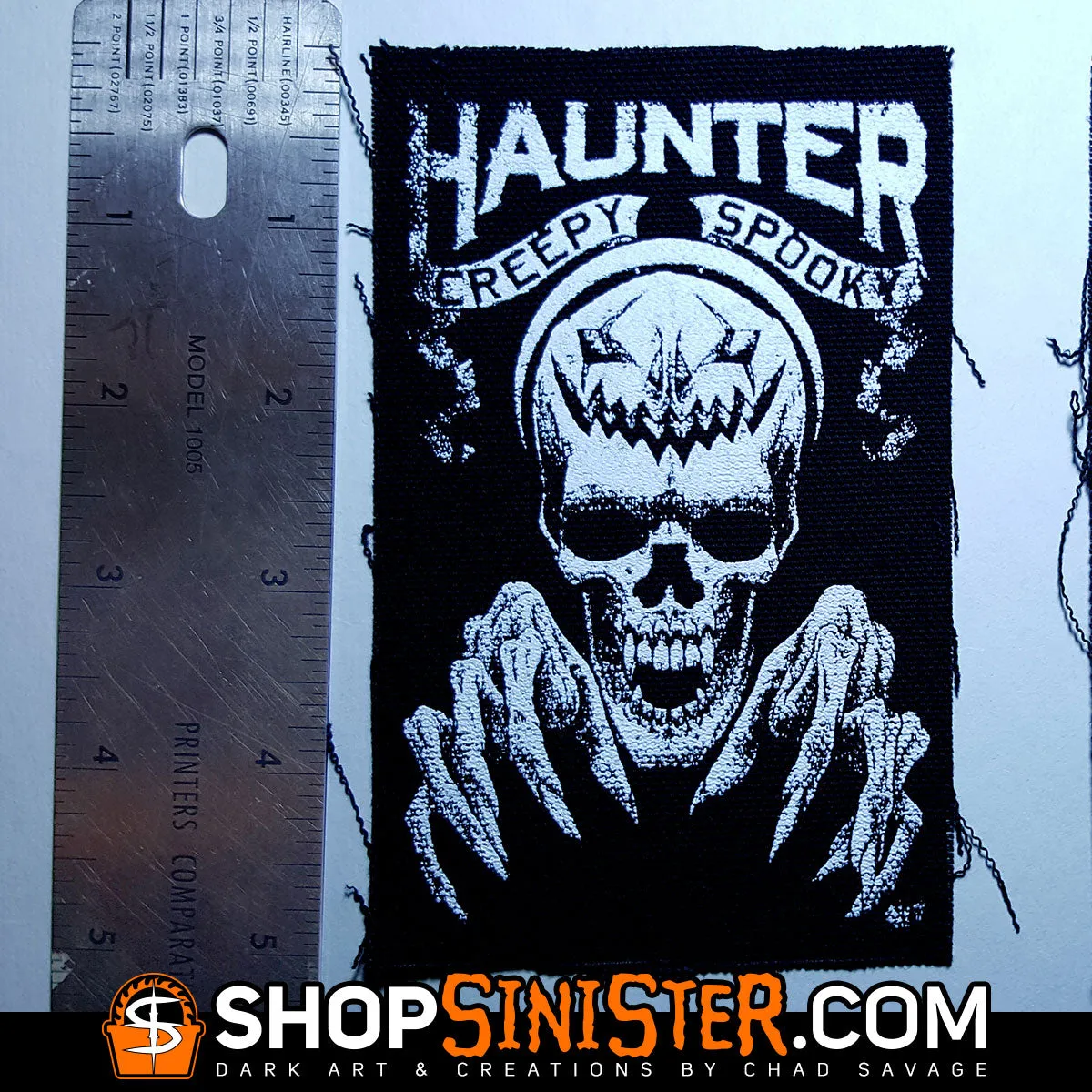 HAUNTER Canvas Patch