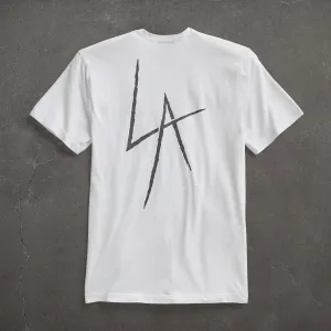 JP x LA Short Sleeve Crew - White