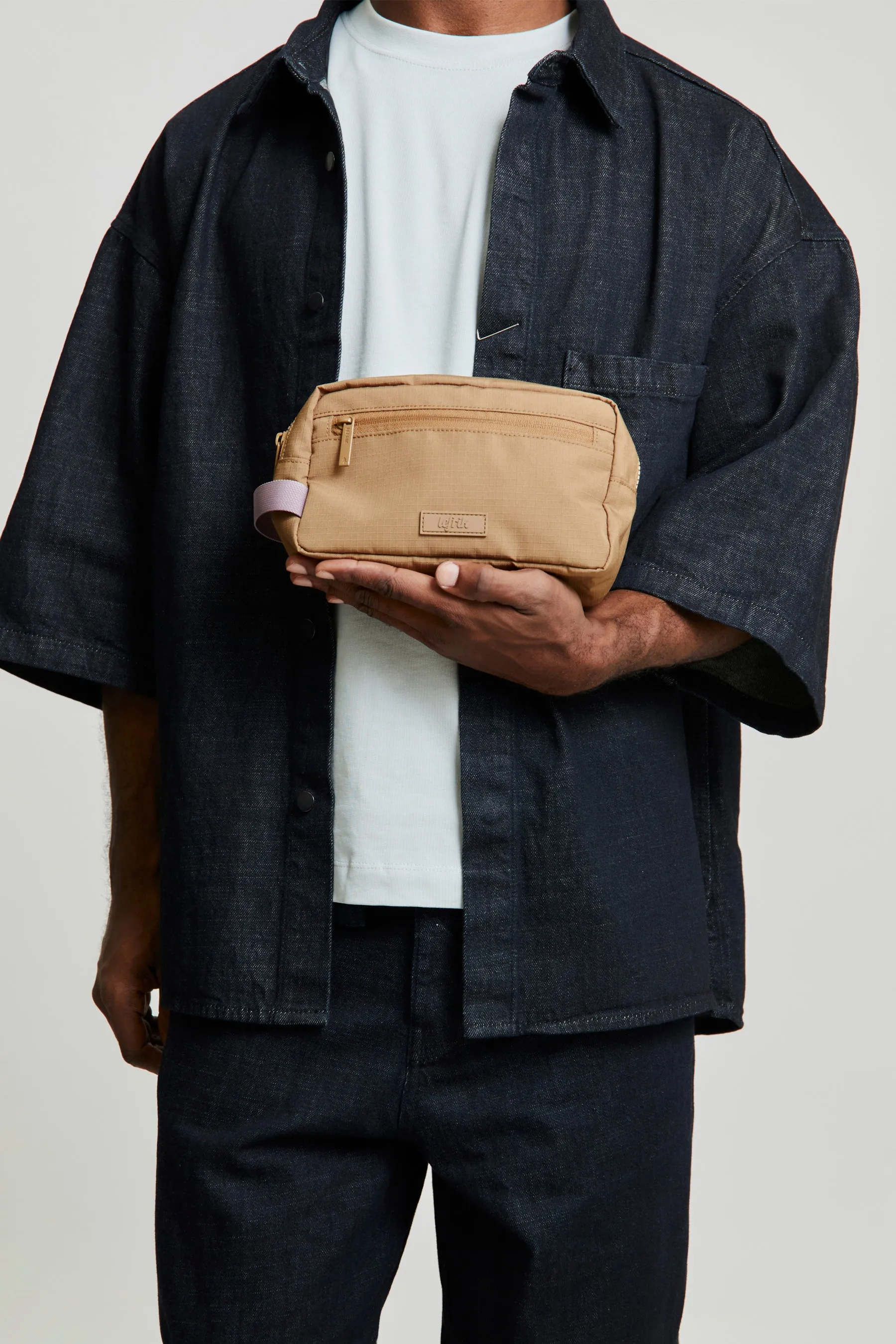 Kei Lithe Washbag Toffee Vandra