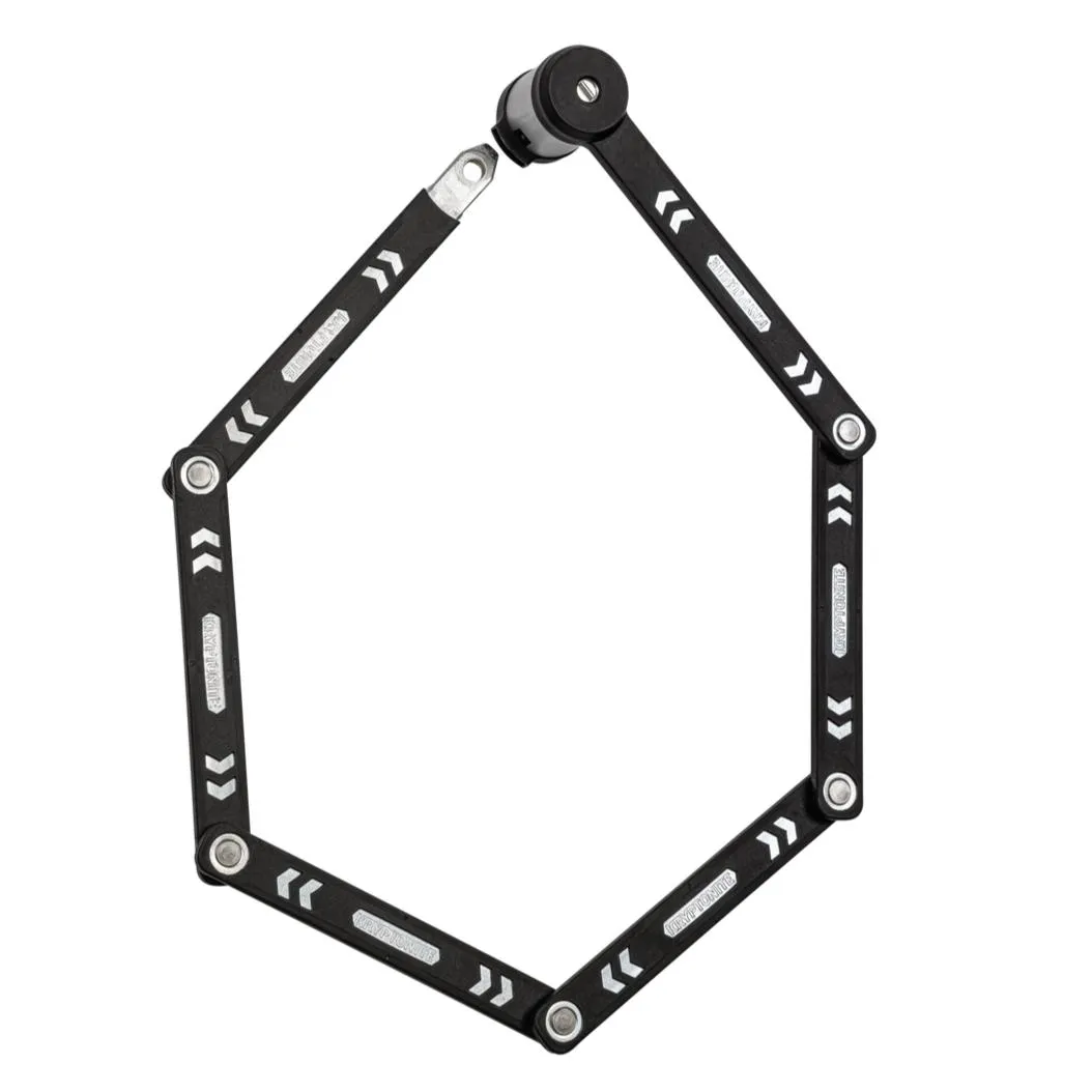 kryptonite   globe 610 s folding lock black one size