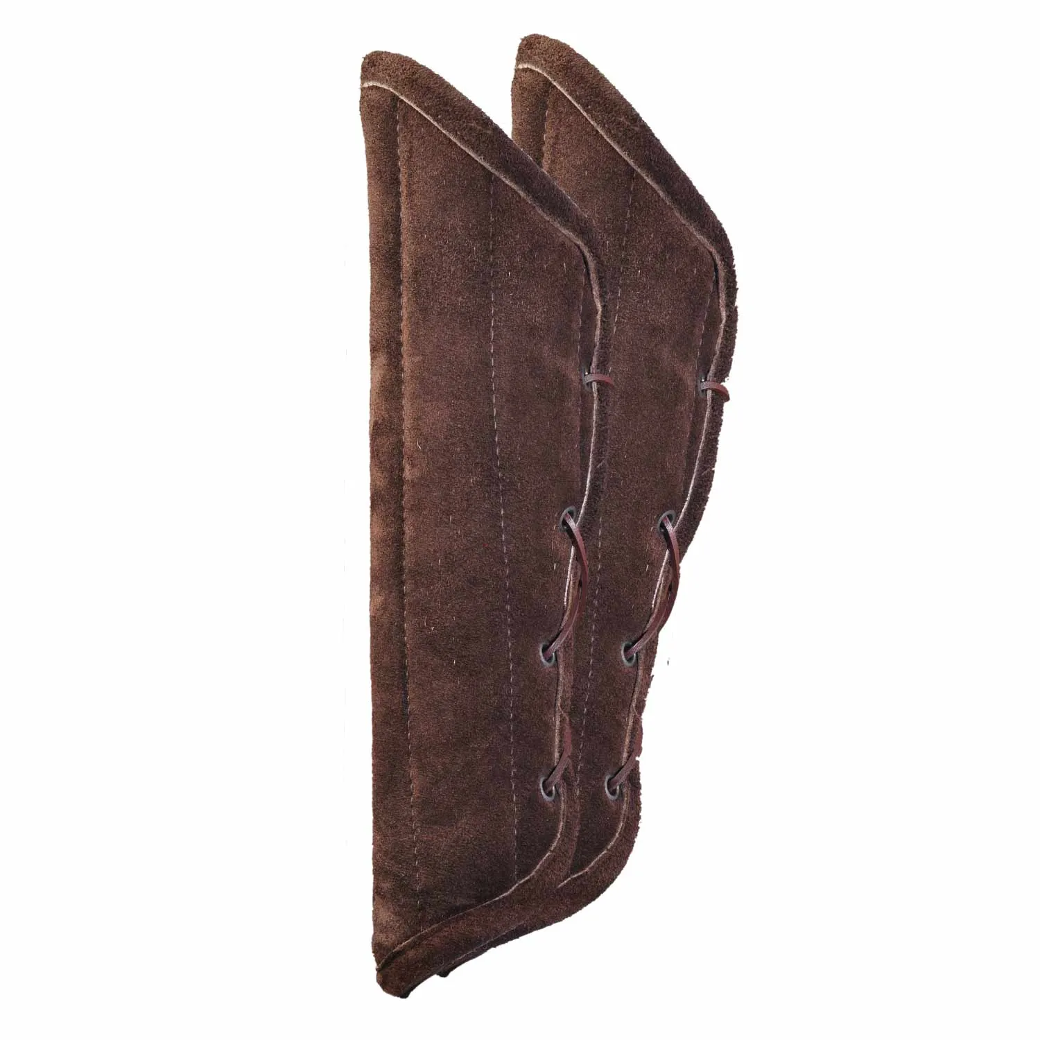 Leopold padded bracers suede