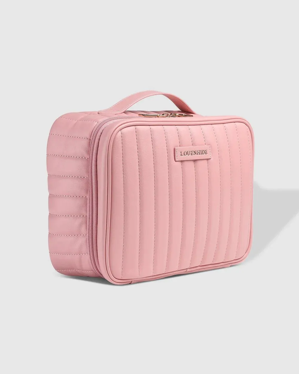 MAGGIE COSMETIC CASE PALE PINK