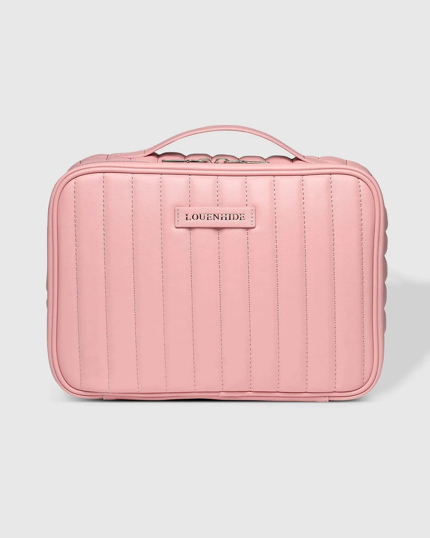 MAGGIE COSMETIC CASE PALE PINK