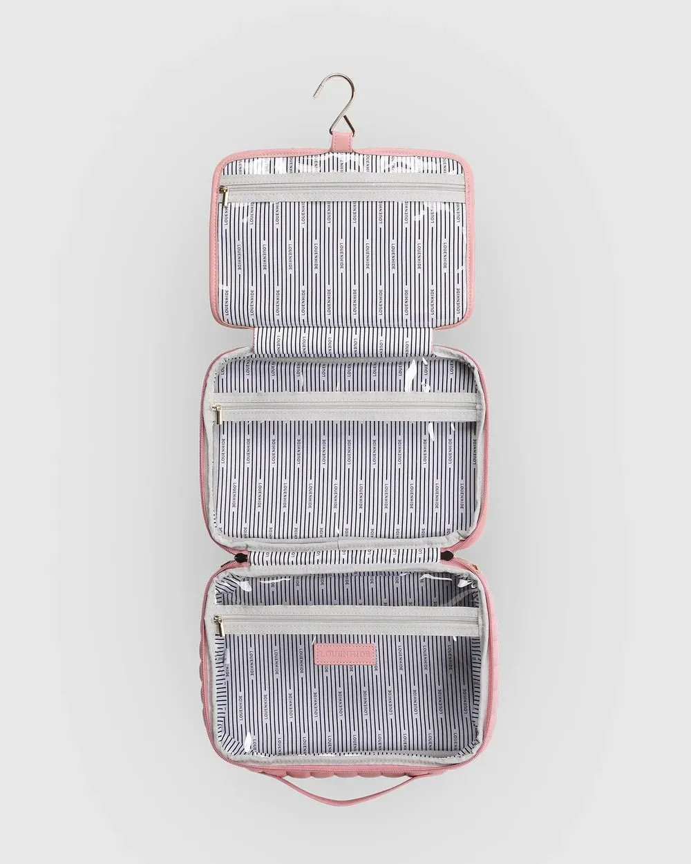 MAGGIE COSMETIC CASE PALE PINK
