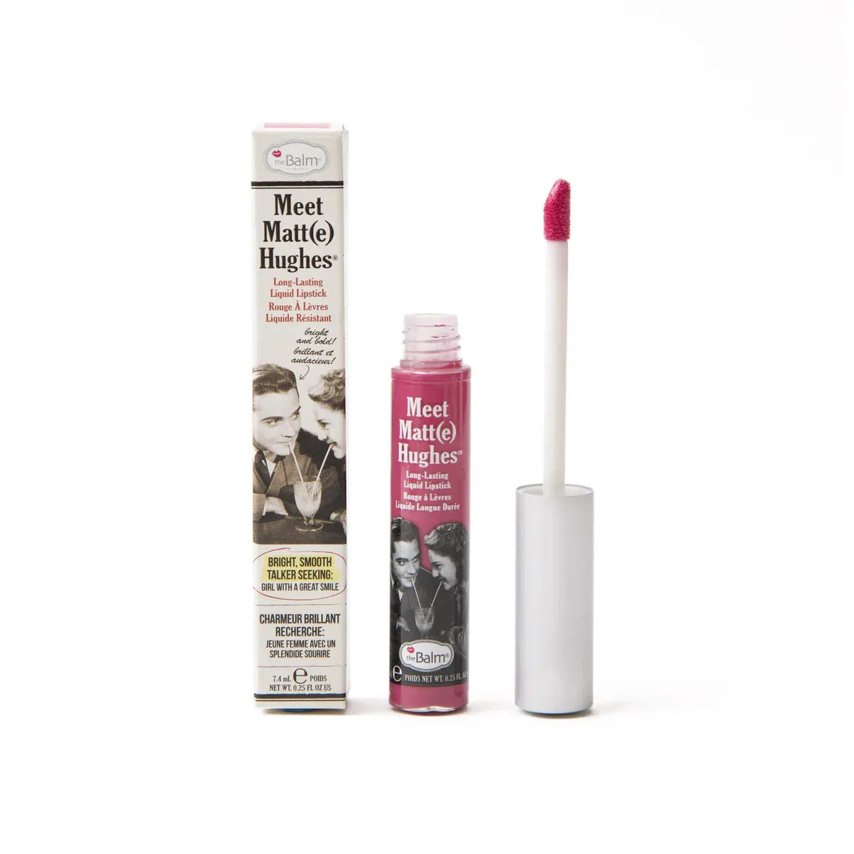 Meet the matte Hughes lipstick THE BALM