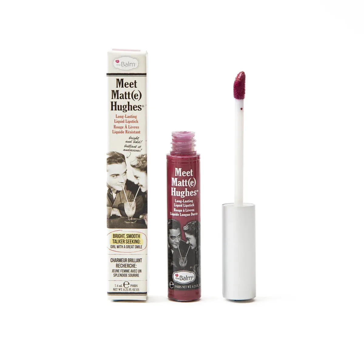 Meet the matte Hughes lipstick THE BALM