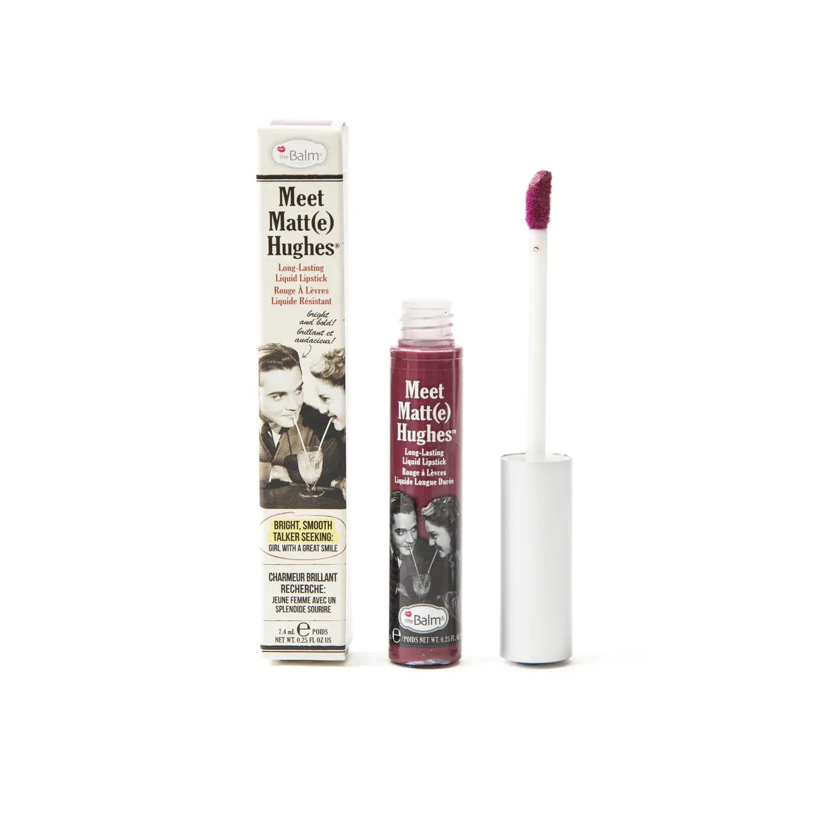Meet the matte Hughes lipstick THE BALM