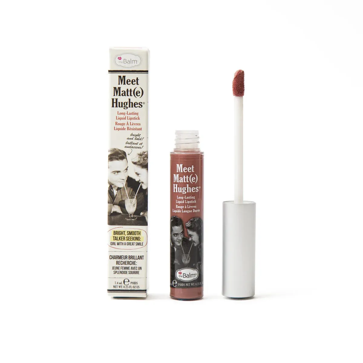 Meet the matte Hughes lipstick THE BALM