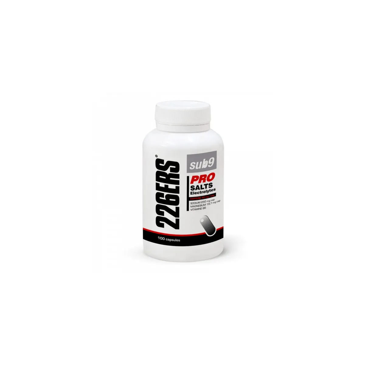 Mineral Salts SUB9 PRO Caffeine 226ERS 100 Cap.