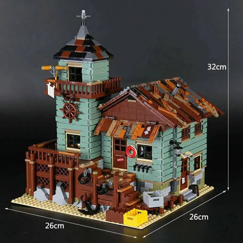 MOC 16050 Creator Expert Old Fishing Store Bricks Toys