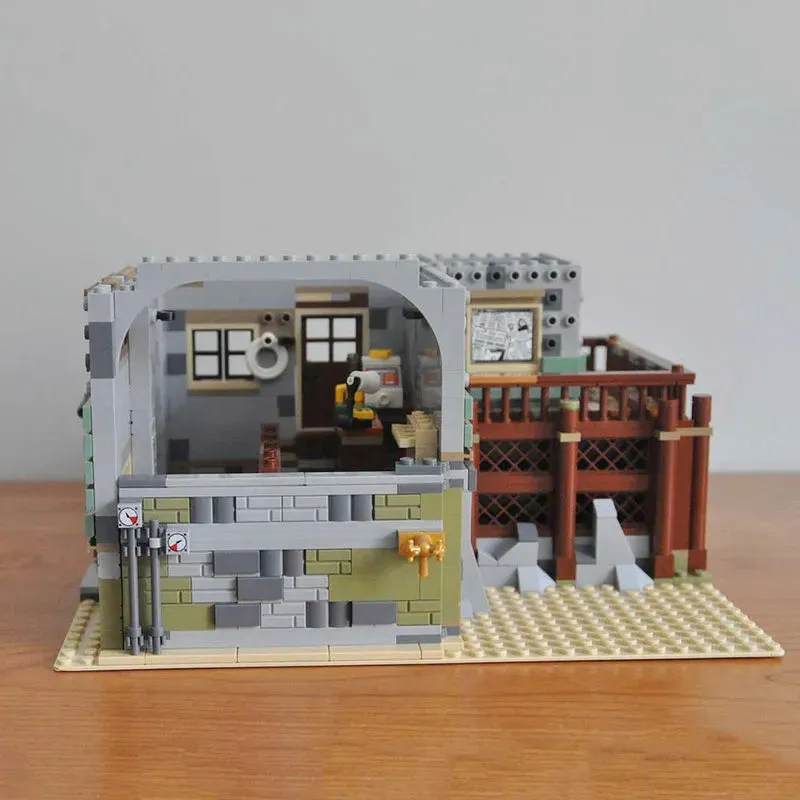 MOC 16050 Creator Expert Old Fishing Store Bricks Toys