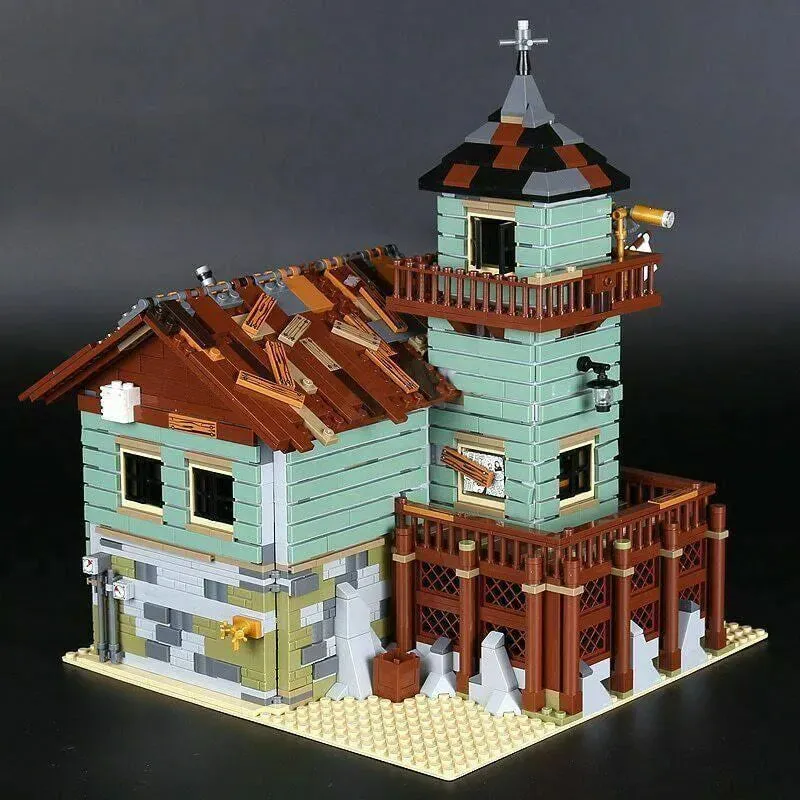 MOC 16050 Creator Expert Old Fishing Store Bricks Toys