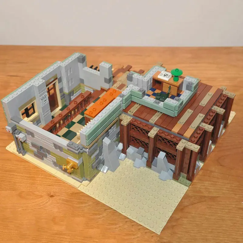 MOC 16050 Creator Expert Old Fishing Store Bricks Toys