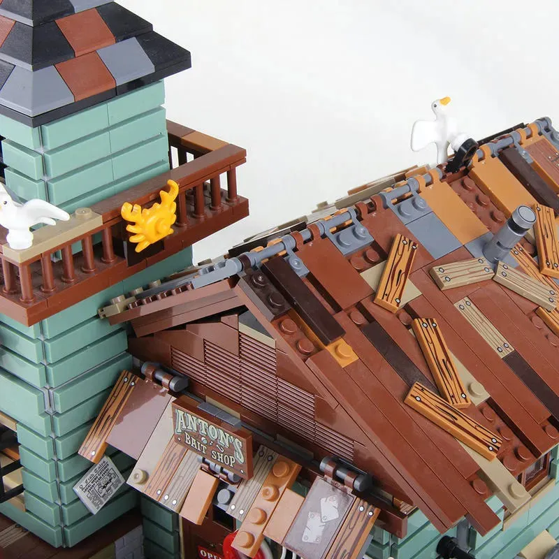 MOC 16050 Creator Expert Old Fishing Store Bricks Toys