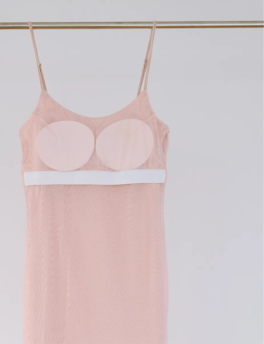 Moonlit Muse Maxi Dress / 桃色(pink)