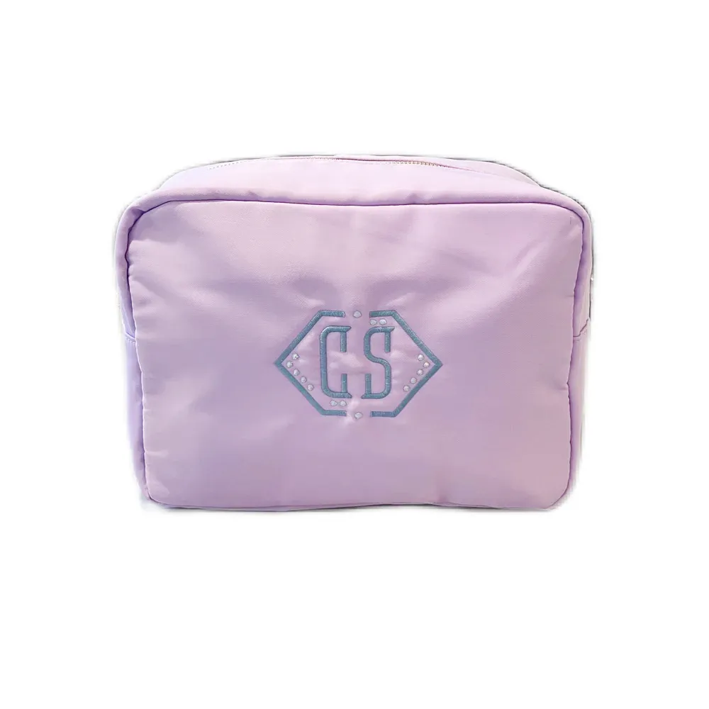 Nylon Customizable Cosmetic Bag - Large